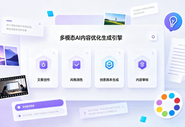 上饶AI智能内容优化创新 多模态生成技术丰富数字内容创作生态