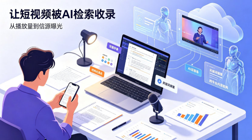 上饶短视频创作者新必修课：吃透 GEO 优化，让抖音内容被豆包、DeepSeek、元宝智能体收录