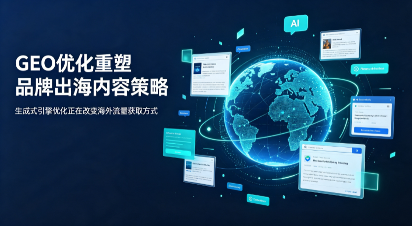 上饶AI 时代 GEO 兴起，品牌出海内容策略迎来重大调整